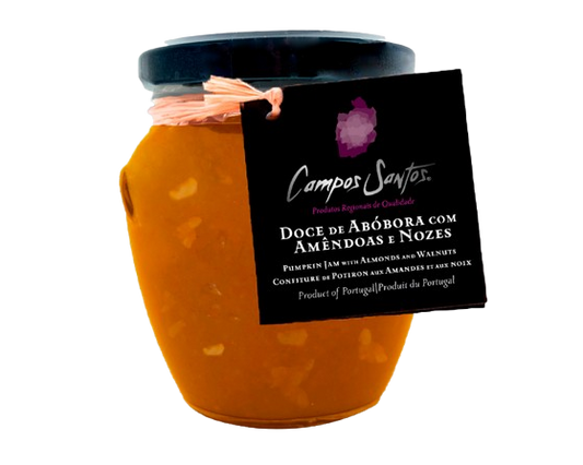 Sütőtöklekvár dióval és mandulával, 340 g