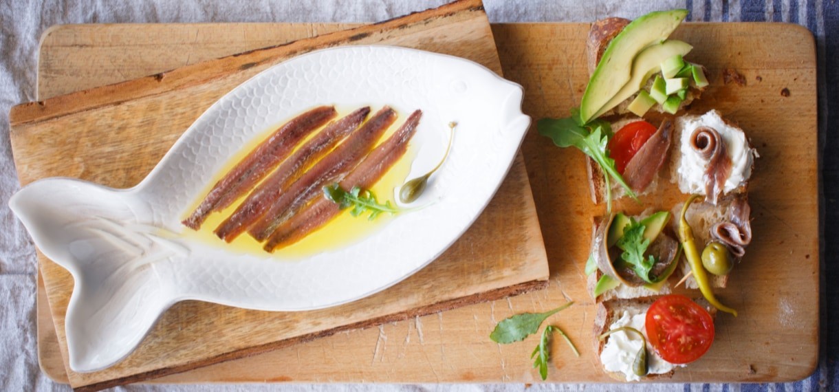 Szardellafilék olívaolajban, 80 g