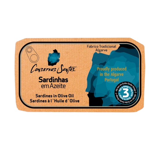 Szardínia olívaolajban, Campos Santos, 120 g-Campos Santos-Sol Deli
