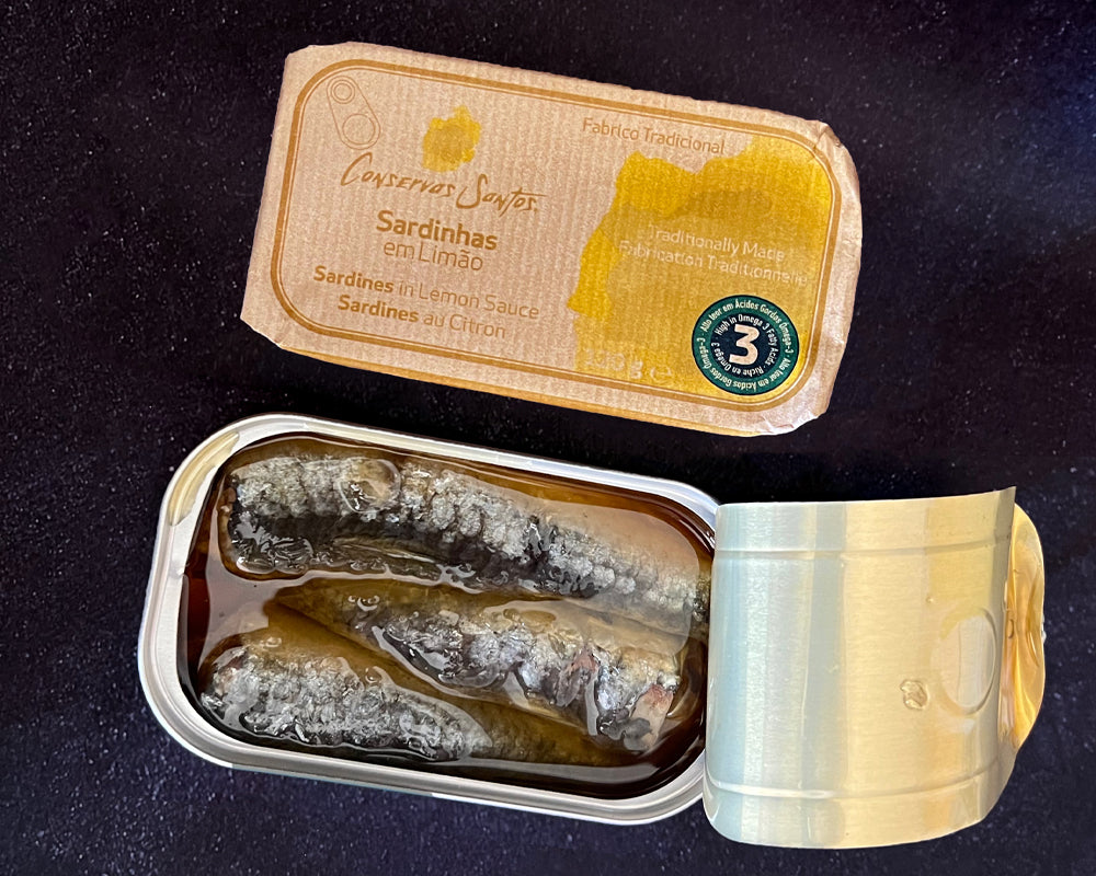 Szardínia citrommártásban, 120 g