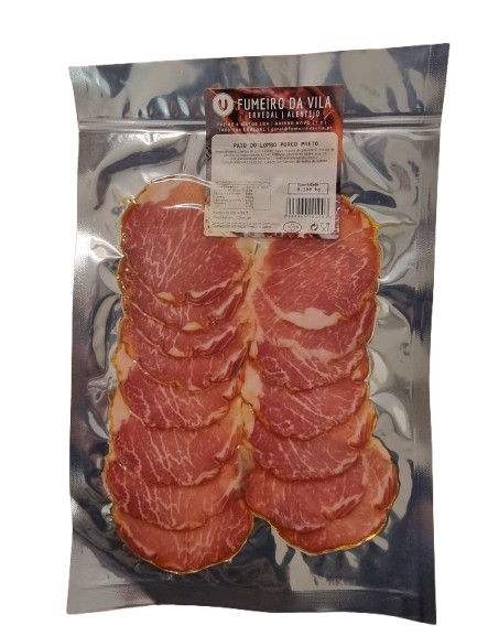 Szeletelt füstölt karaj fekete sertésből, 100 g