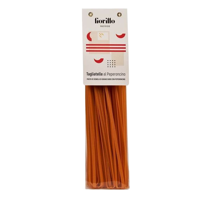 Tagliatelle durumtészta chilipaprikával, Pastificio Fiorillo, 500 g-Pastificio Fiorillo-Sol Deli