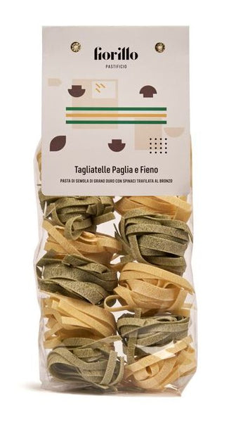 Tagliatelle "szalma és széna", durumtészta, Pastificio Fiorillo, 500 g