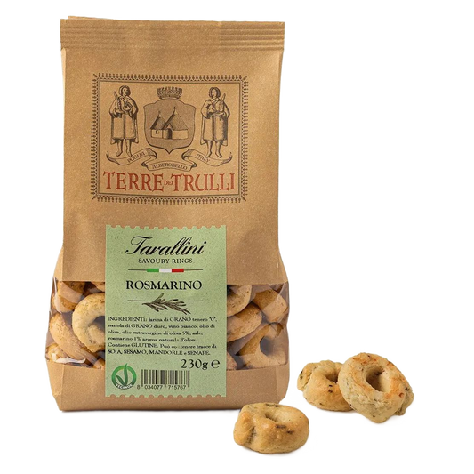 Tarallini rozmaringgal, Terre Dei Trulli, 230 g-Terre Dei Trulli-Sol Deli