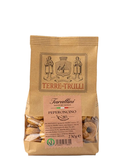 Tarallini peperoncino chilivel, 230 g