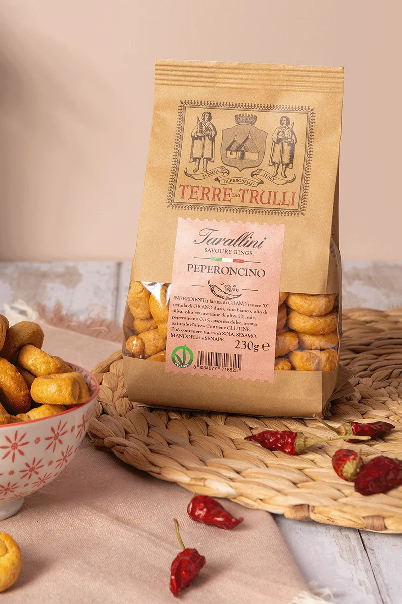 Tarallini peperoncino chilivel, 230 g
