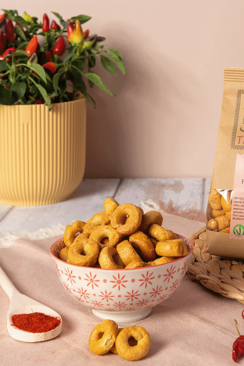 Tarallini peperoncino chilivel, 230 g