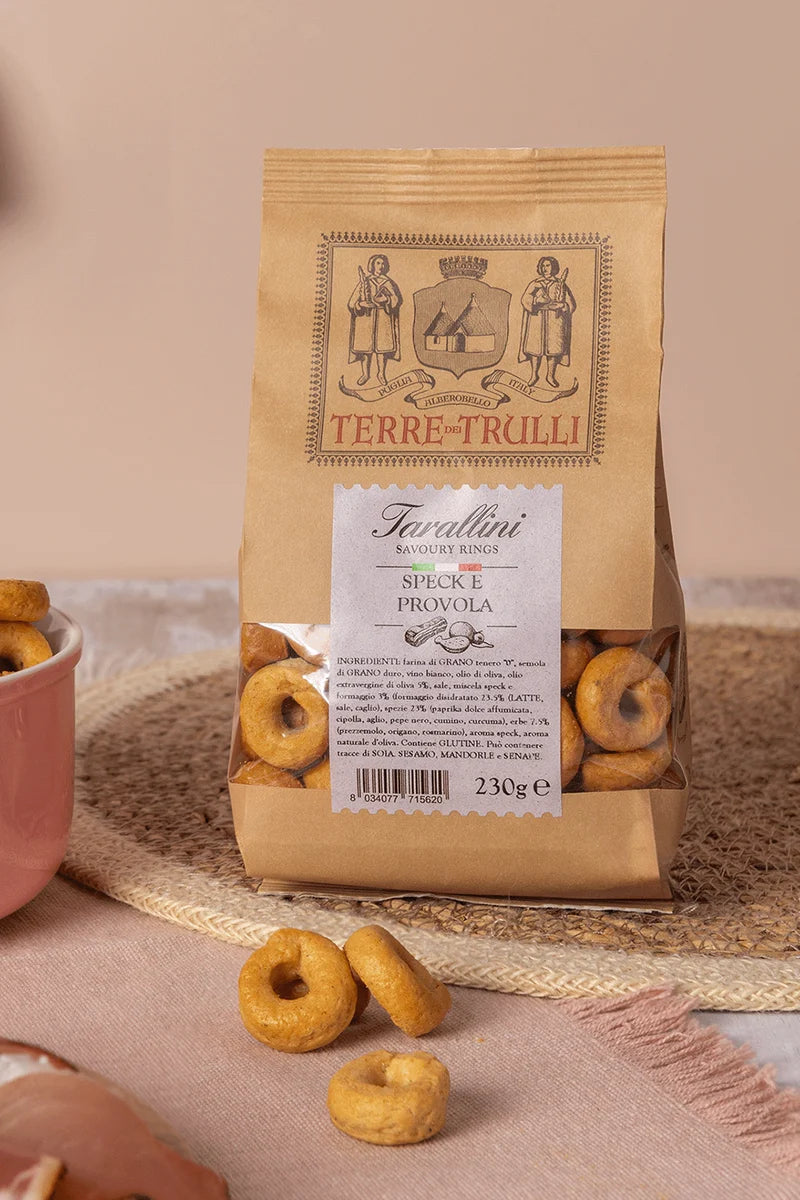 Tarallini speck és provola, 230 g