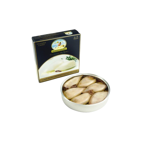 Töltött tintahalak olívaolajban, 110 g