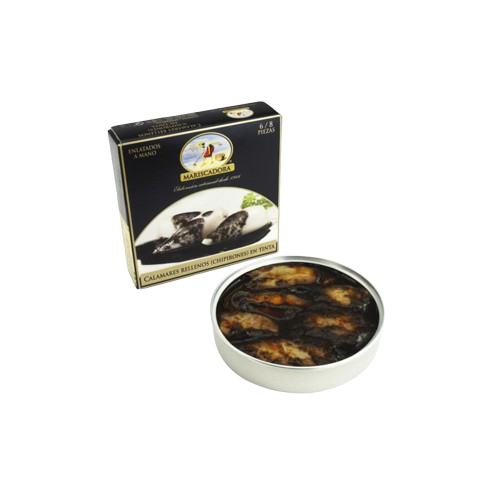 Töltött tintahalak saját tintájukban, 110 g