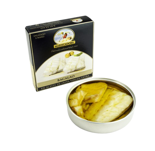 Tőkehalfilé extra szűz olívaolajban, 110 g