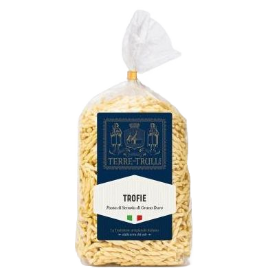 Trofie, prémium durumtészta, Terre Dei Trulli, 500 g-Terre Dei Trulli-Sol Deli