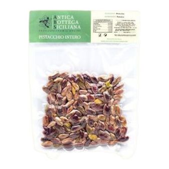 Whole Unsalted Sicilian Pistachio Nuts, 100 g