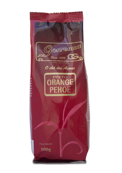 Organikus fekete tea (Orange Pekoe). Gorreana, 100 g