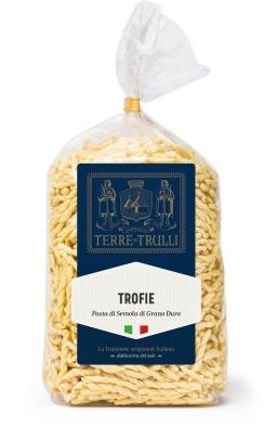 Trofie, Artisan Durum Wheat Pasta, Terre Dei Trulli, 500 g - Sol Deli