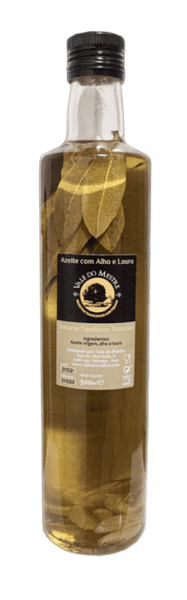 Vale do Mestre Olive Oil with Garlic and Bay Leaves - Sol Deli